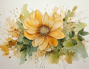 fiori colori caldi