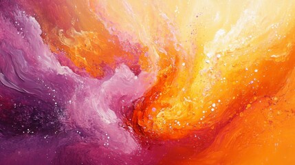 Fototapeta premium Abstract Fluid Art Painting