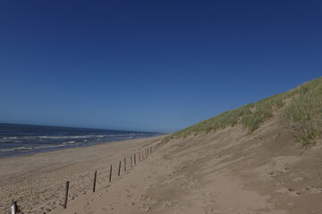 sand dunes and beach