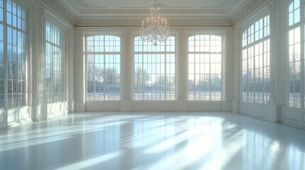 Fototapeta premium Elegant Sunlit Conservatory