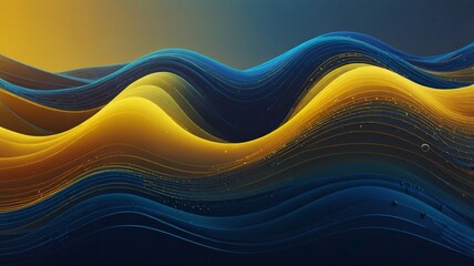 Serene Abstract Waves, Pastel Gradients & Minimal Horizon Art V5