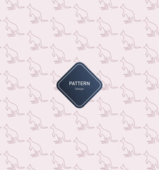  Modern stylish abstract seamless animal pattern