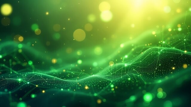 green technology futuristic and innovation background. Environment technology.Abstract technology background.Vector illustration.
