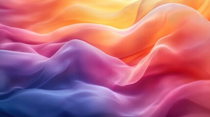 Obraz premium smooth gradient background blurred colored abstract background