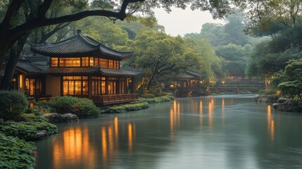 Fototapeta premium suzhou garden landscape in china