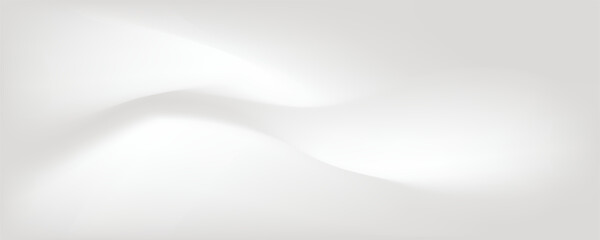 Obraz premium Abstract white gradient banner.