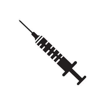 recommend clip art: Syringe injection silhouette vector , Syringe injection icon