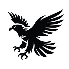 Fototapeta premium Eagle Silhouette