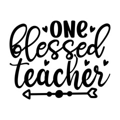 Teacher Saying SVG Design