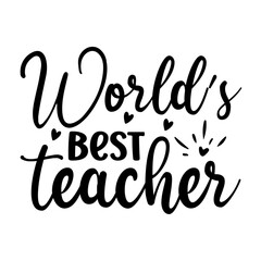 Teacher Saying SVG Design