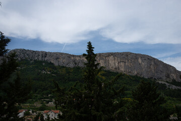 landscape with clouds