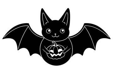 Obraz premium halloween bat