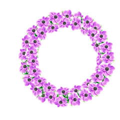 incredible pink flowers. for decoration and design of postcards, invitations. Wreaths. patterns .curbs