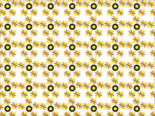pattern, seamless, wallpaper, vector, flowe