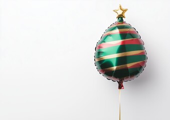 colorful christmas balloon