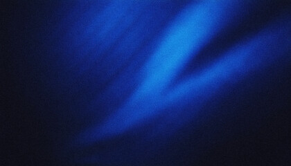 Vibrant blue grainy noise gradient luxury abstract background, motion liquid flow wave pattern, grain effect. elegant dark wallpaper
