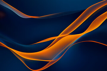 Glowing Abstract Design with Dynamic Energy and Digital Motion