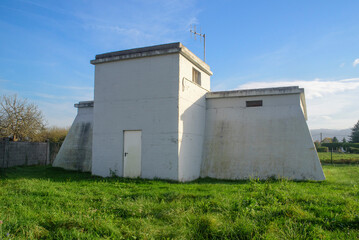 Edificio industrial de abastecimiento de agua