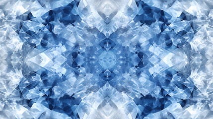 geometric crystalline pattern