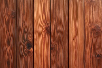 Fototapeta premium Rich brown wood plank texture background