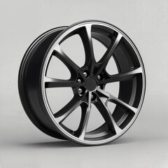 Obraz premium Rim of a sports car, aluminium, rim design
