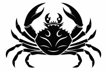 Fototapeta premium king crab line art silhouette vector illustration
