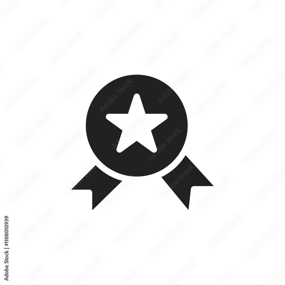 Poster Certificate icon web design in vector