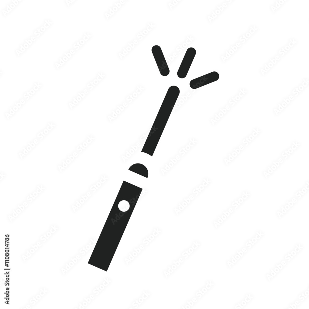Aufkleber laser icon web design in vector
