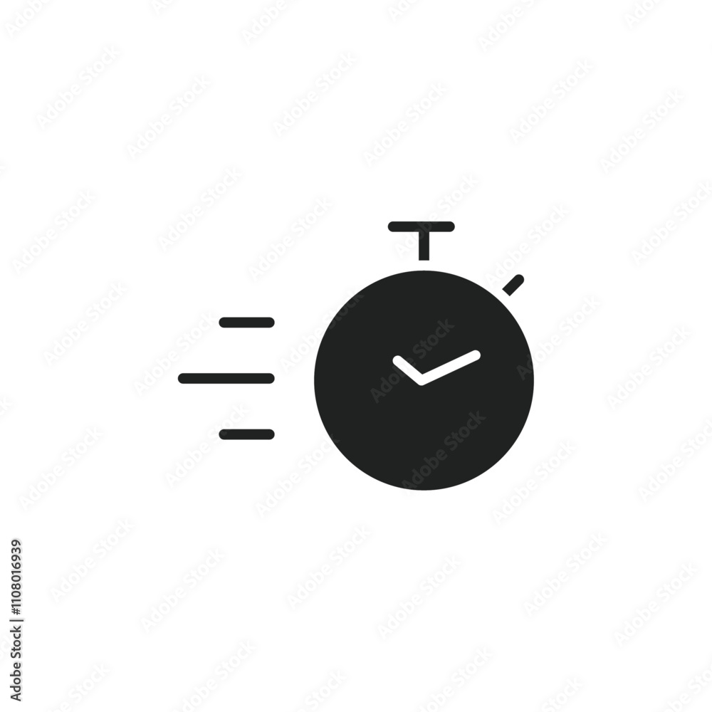 Poster quick response icon web design in vector