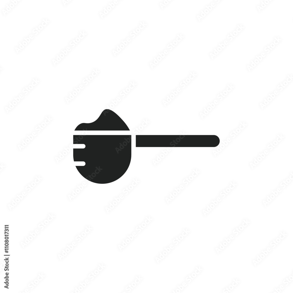 Poster Scoop icon web design in vector