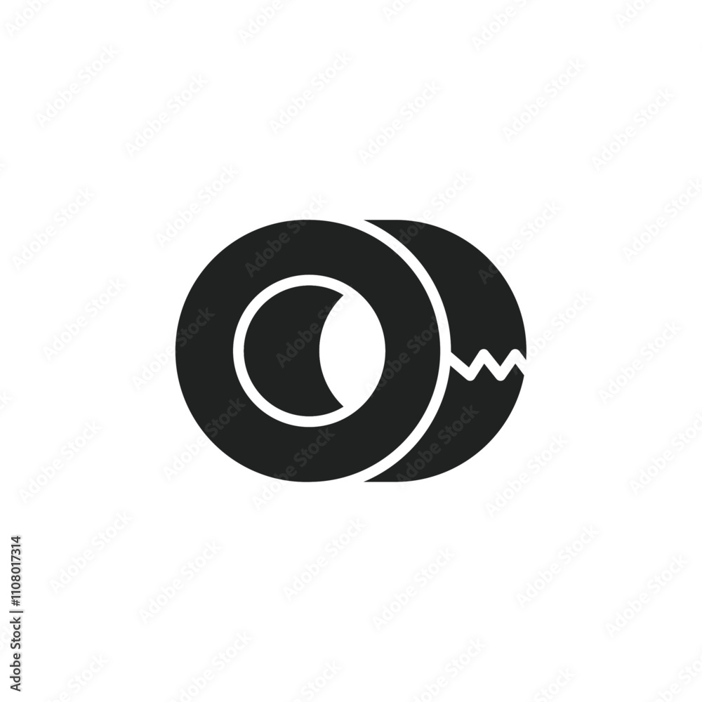 Aufkleber scotch icon web design in vector