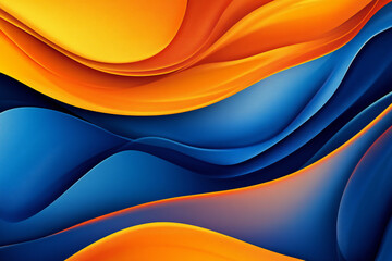 Fototapeta premium Colorful Light Trails with Glowing Neon Waves and Vibrant Energy Flow – Abstract Digital Art Background