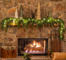 Christmas Fireplace