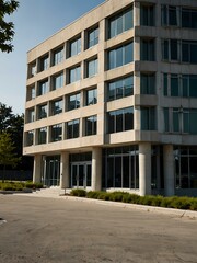 Office building exterior.