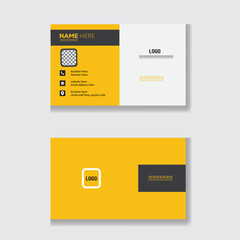 Modern and creative  business card template.