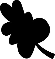 Simple yet elegant, this vector graphic showcases the iconic form of an oak leaf, symbolizing strength, endurance, and the beauty of the natural world