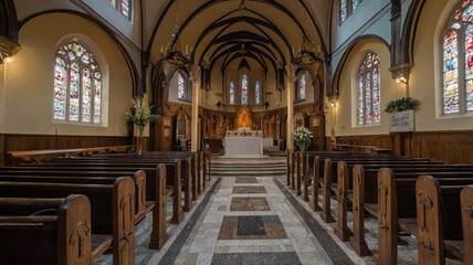 Fototapeta premium st mary magdalen roman catholic church photos