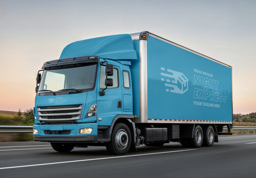 Truck Mockup 28