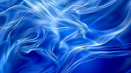 Obraz premium Abstract Background with Some Smooth Lines It Orange Blue: Background with smooth lines in orange and blue.