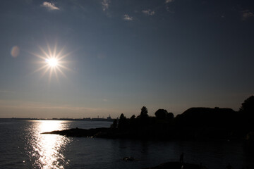 Midsummer festival in Helsinki, Finland