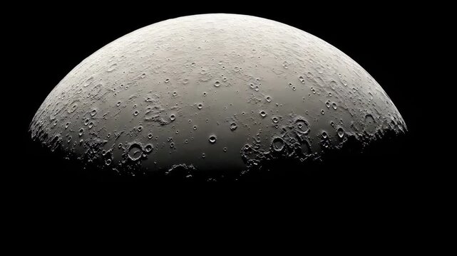 Surface of a lunar body showcasing craters and texture captured in space exploration