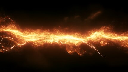 Fiery Cosmic Energy Surges with Plasma Lightning and Electric Explosions in Space