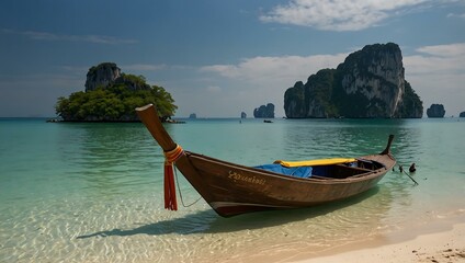 Fototapeta premium Poda Island in Krabi, Thailand.