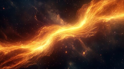 Fiery Cosmic Energy Surges with Plasma Lightning and Electric Explosions in Space