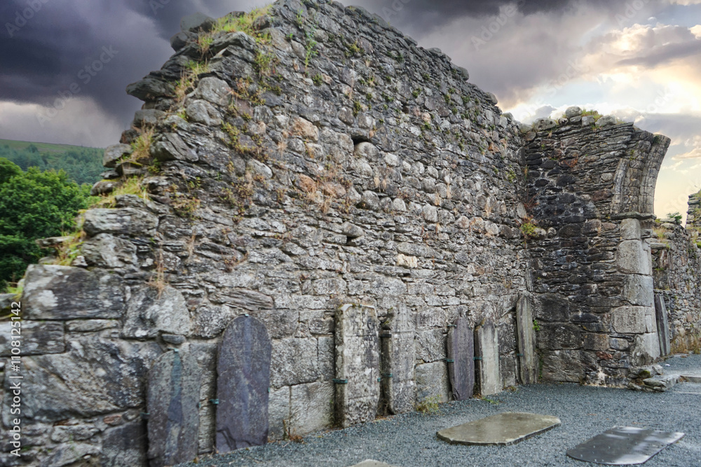 Wall mural Glendalough Valley, Ireland