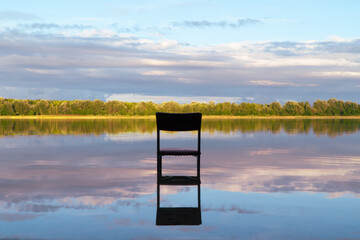 lake in the mountains