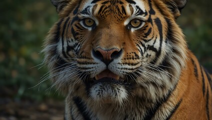 Obraz premium Portrait of a tiger.