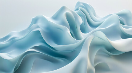 Obraz premium Abstract Soft Wave Shapes Background: Background with abstract soft wave shapes.