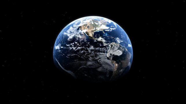 Planet earth surrounded by technology global networks, data, statistics, and communication insights