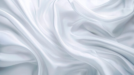 Obraz premium Abstract White Background with Smooth Lines: White background featuring smooth abstract lines.